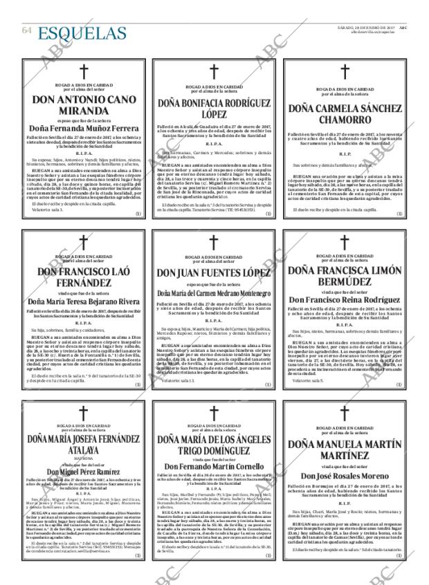ABC SEVILLA 28-01-2017 página 64