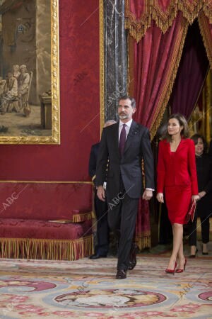 Ss.Mm los Reyes Felipe Vi y Letizia Clausuran los oficialmente los Actos del Iv...