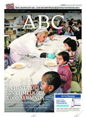ABC CORDOBA 30-01-2017 página 1