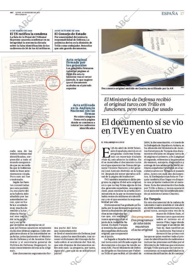 ABC MADRID 30-01-2017 página 17