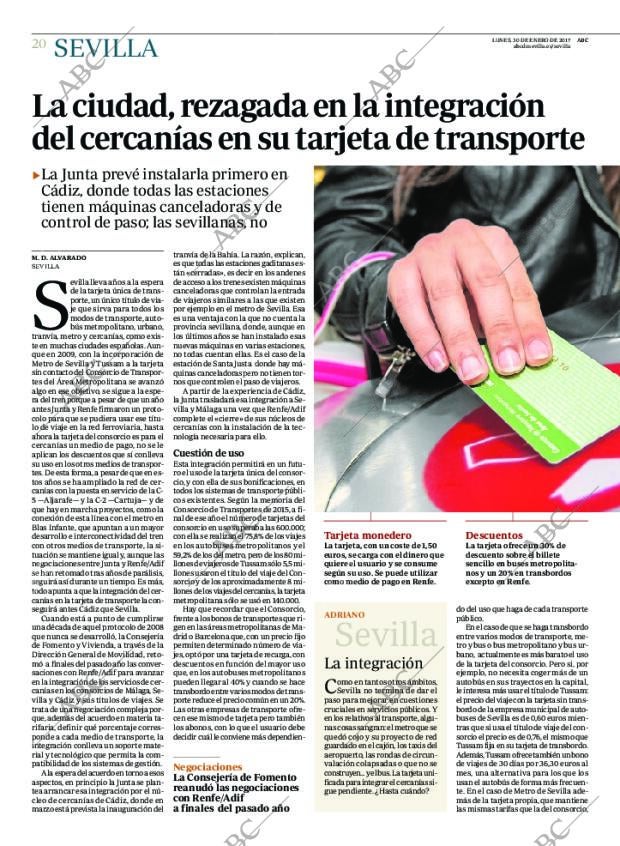ABC SEVILLA 30-01-2017 página 20
