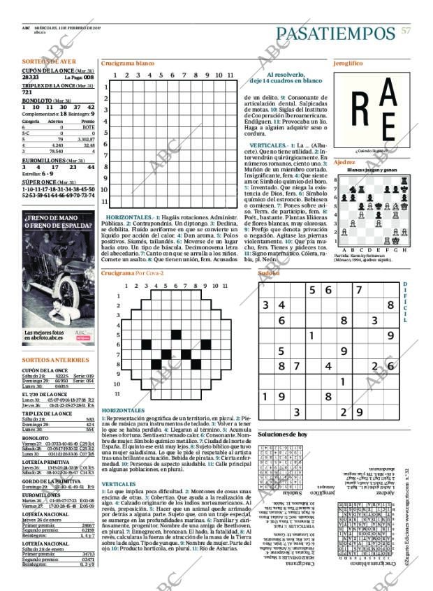 ABC MADRID 01-02-2017 página 57