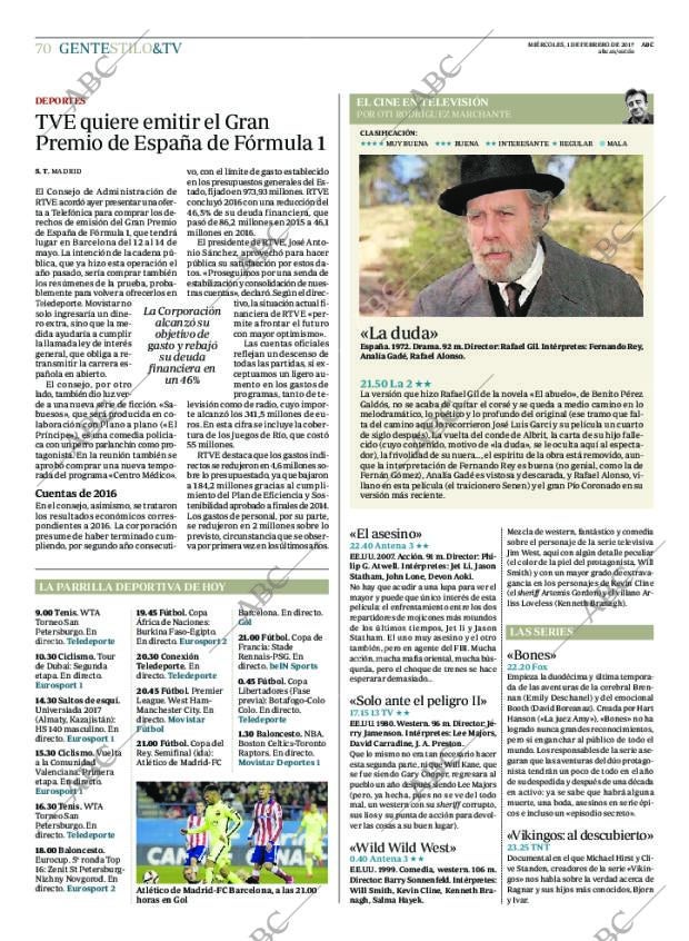 ABC MADRID 01-02-2017 página 70