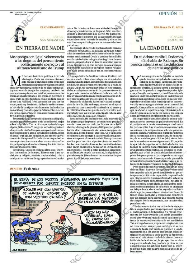 ABC MADRID 02-02-2017 página 13
