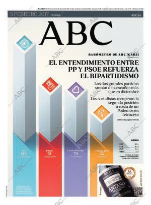 ABC MADRID 05-02-2017 página 1