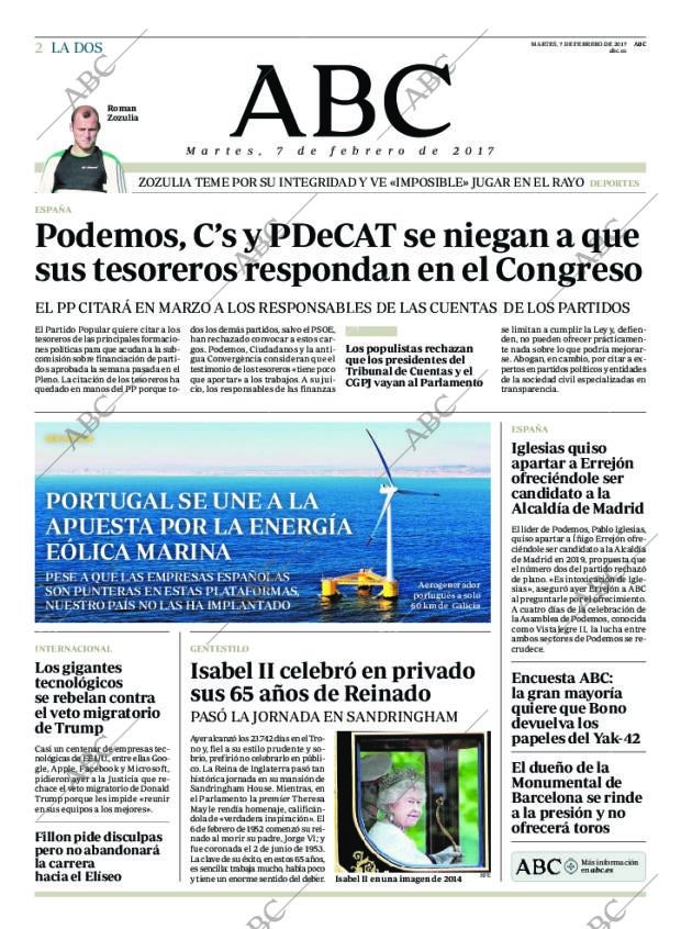 ABC MADRID 07-02-2017 página 2