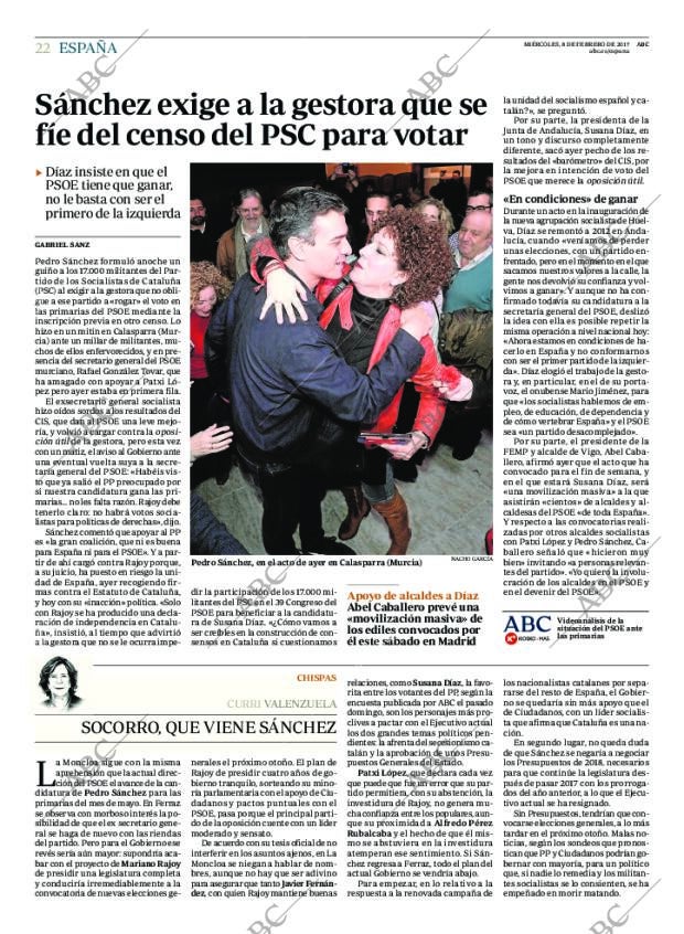 ABC MADRID 08-02-2017 página 22