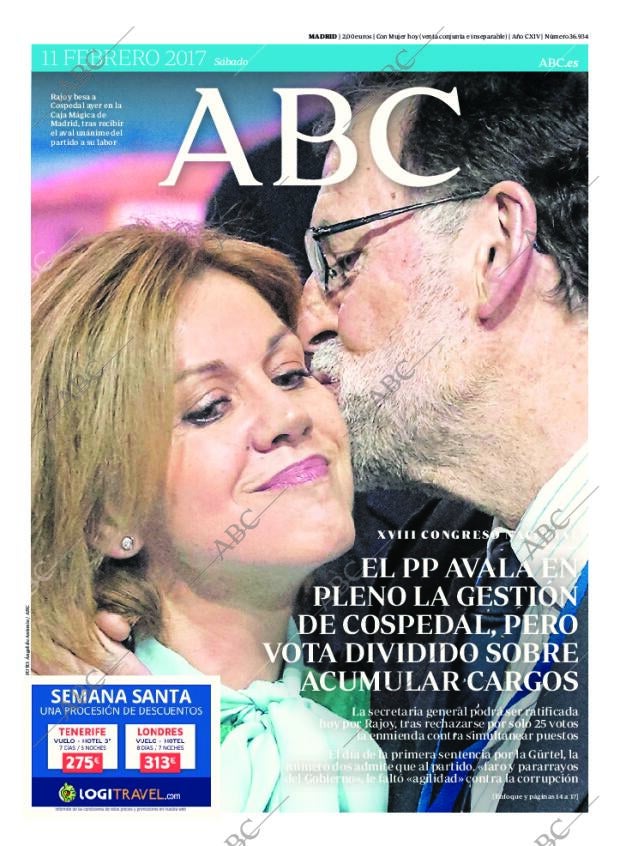 ABC MADRID 11-02-2017 página 1