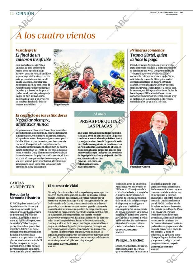 ABC MADRID 11-02-2017 página 12