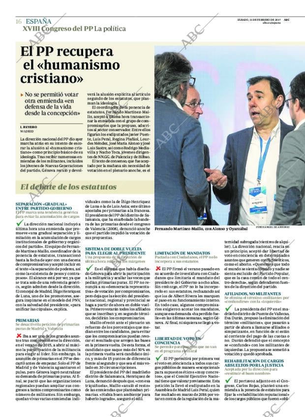 ABC MADRID 11-02-2017 página 16