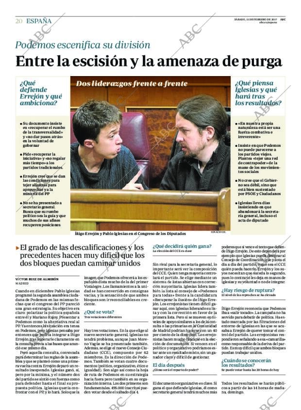 ABC MADRID 11-02-2017 página 20