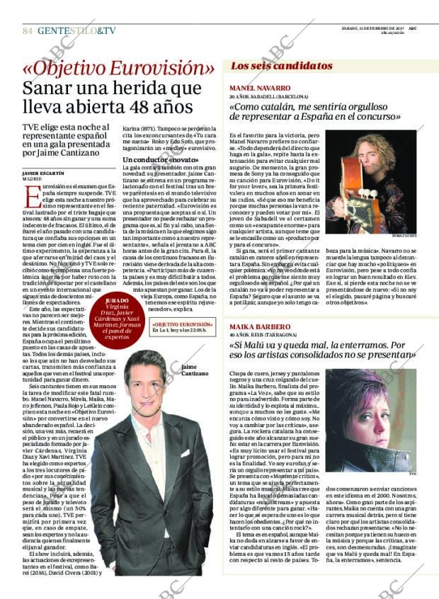 ABC MADRID 11-02-2017 página 84