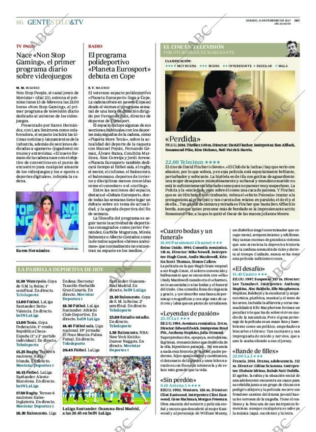 ABC MADRID 11-02-2017 página 86