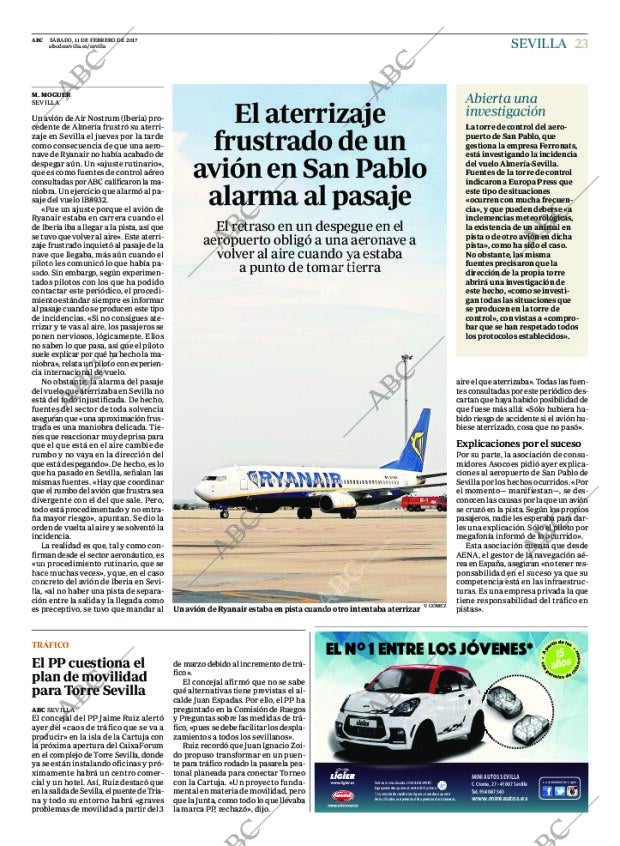 ABC SEVILLA 11-02-2017 página 23