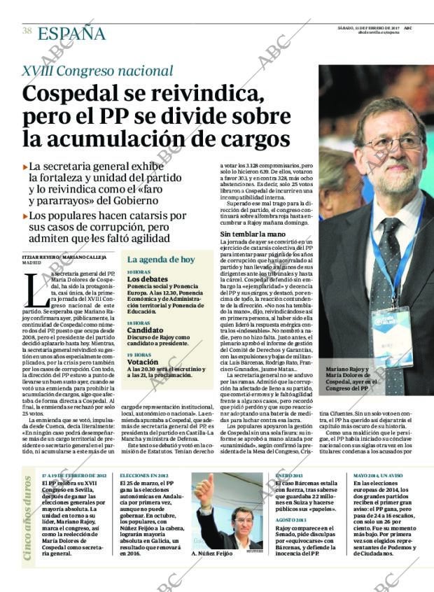 ABC SEVILLA 11-02-2017 página 38