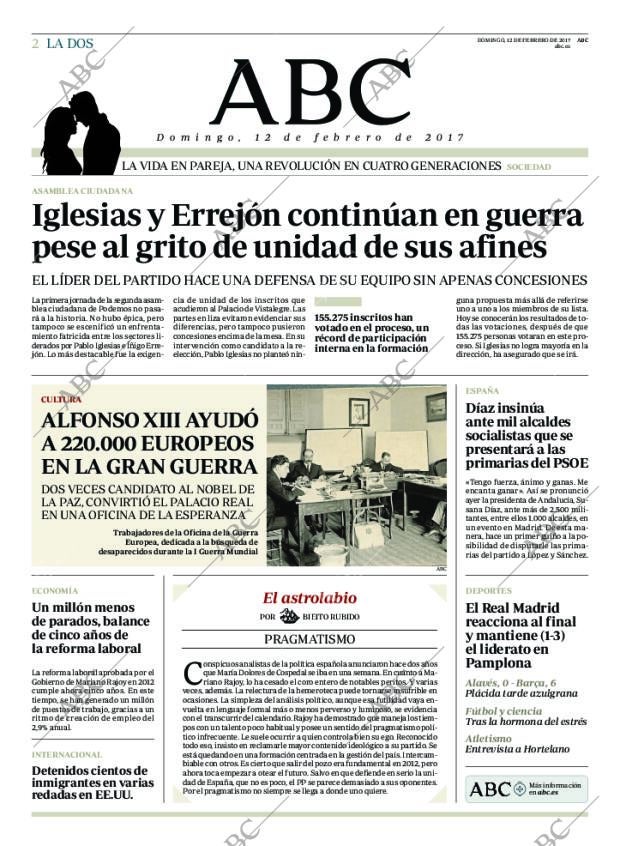 ABC MADRID 12-02-2017 página 2