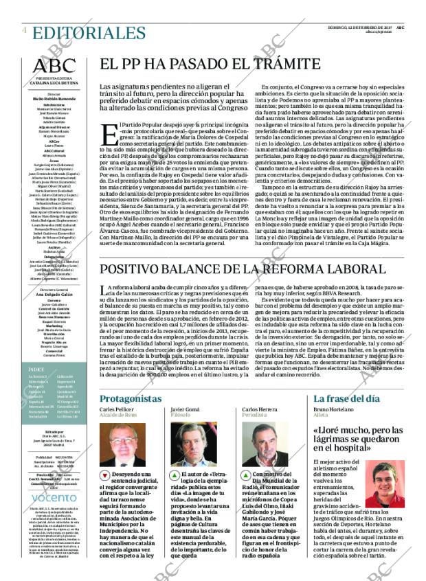 ABC MADRID 12-02-2017 página 4