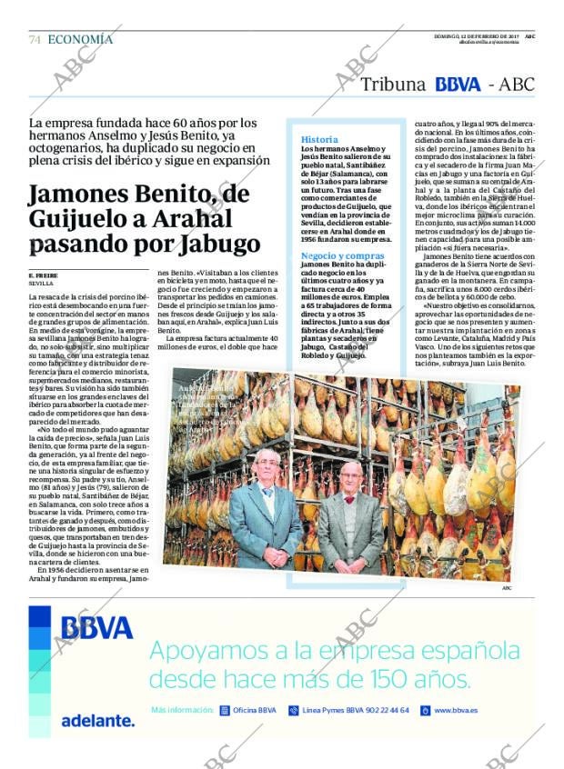 ABC SEVILLA 12-02-2017 página 74