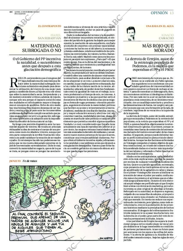 ABC MADRID 13-02-2017 página 13