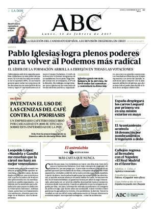 ABC MADRID 13-02-2017 página 2