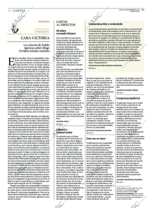 ABC SEVILLA 13-02-2017 página 18