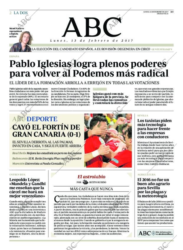 ABC SEVILLA 13-02-2017 página 2
