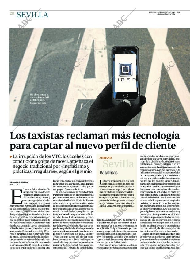 ABC SEVILLA 13-02-2017 página 20