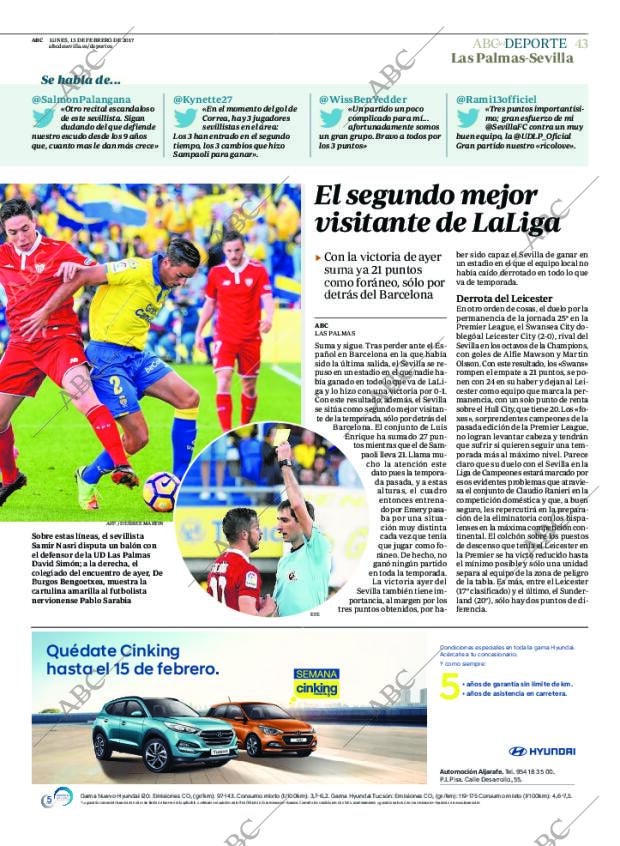 ABC SEVILLA 13-02-2017 página 43