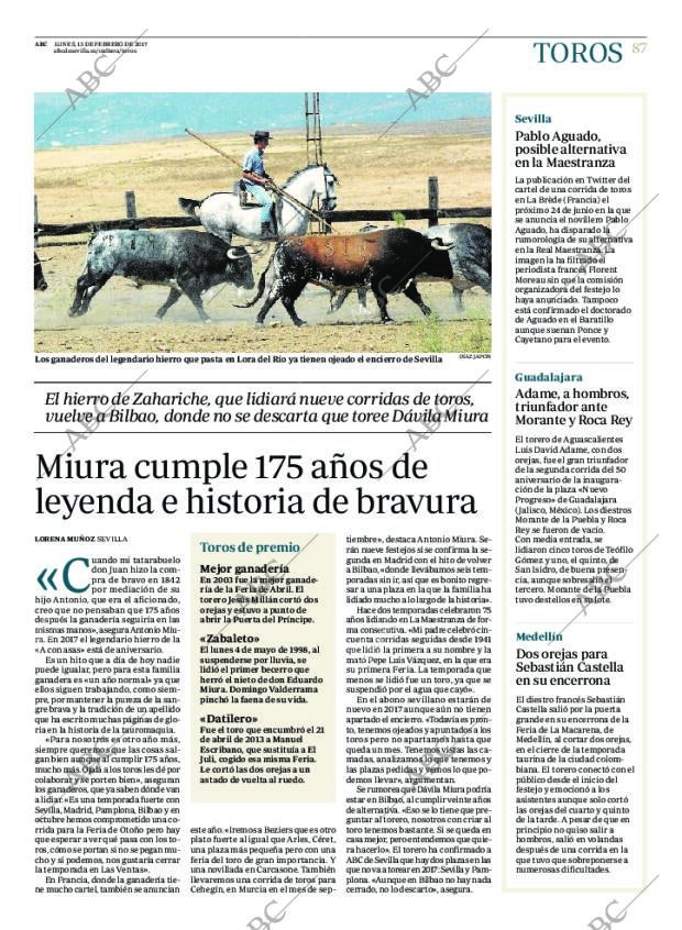 ABC SEVILLA 13-02-2017 página 87