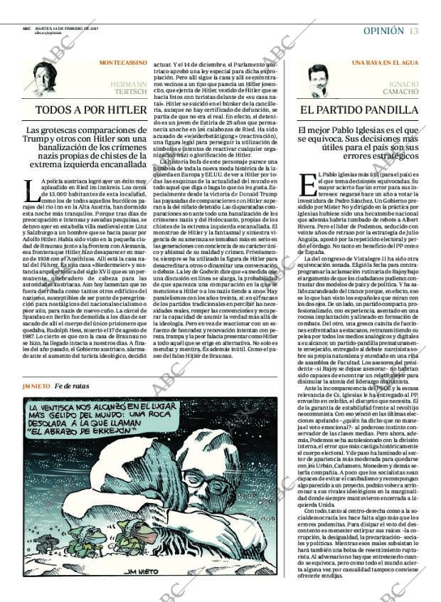 ABC MADRID 14-02-2017 página 13