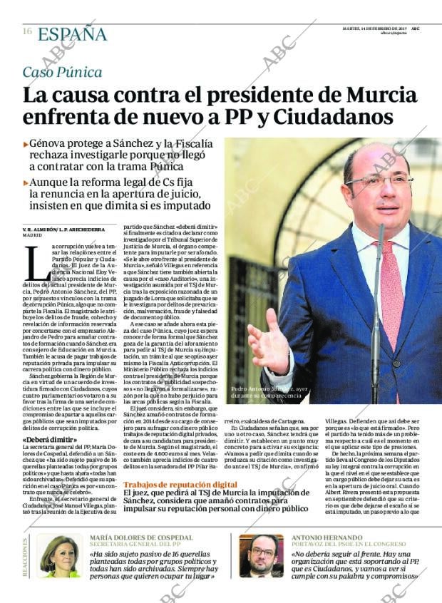 ABC MADRID 14-02-2017 página 16