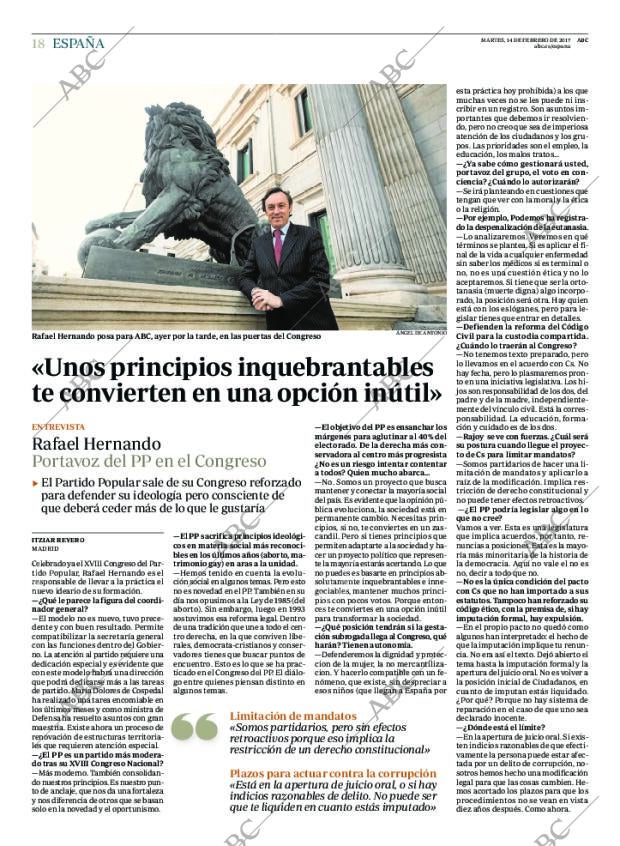 ABC MADRID 14-02-2017 página 18