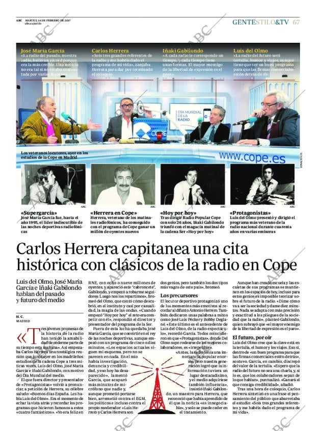 ABC MADRID 14-02-2017 página 67