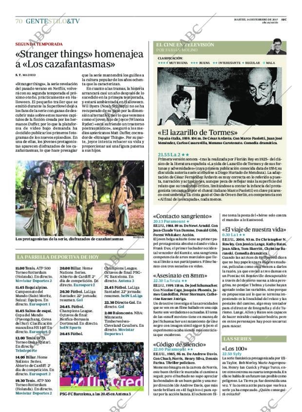 ABC MADRID 14-02-2017 página 70