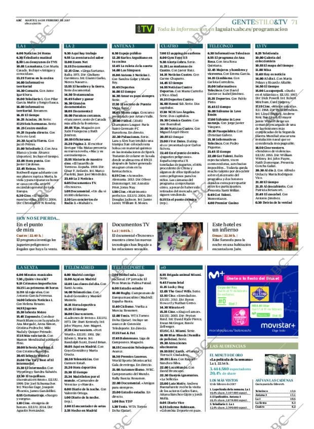ABC MADRID 14-02-2017 página 71