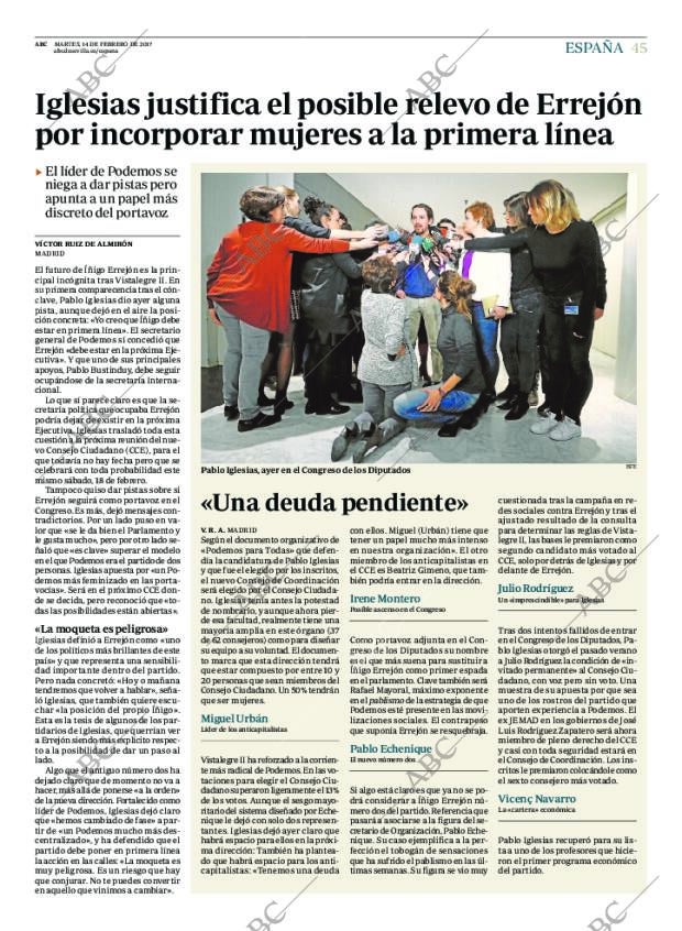 ABC SEVILLA 14-02-2017 página 45