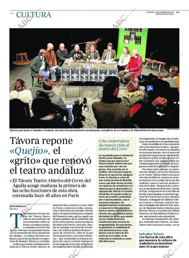 ABC SEVILLA 14-02-2017 página 58