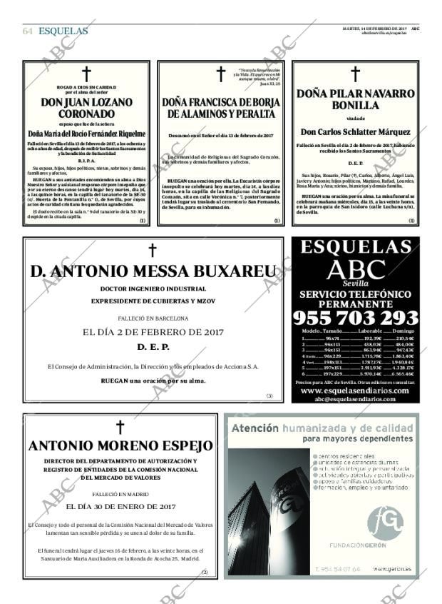 ABC SEVILLA 14-02-2017 página 64