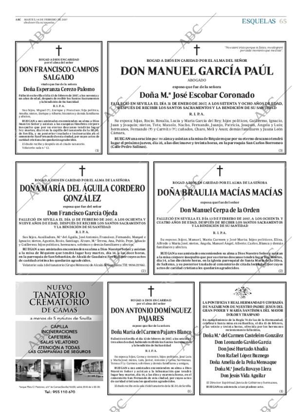 ABC SEVILLA 14-02-2017 página 65