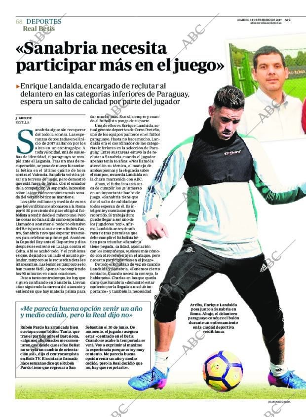 ABC SEVILLA 14-02-2017 página 68