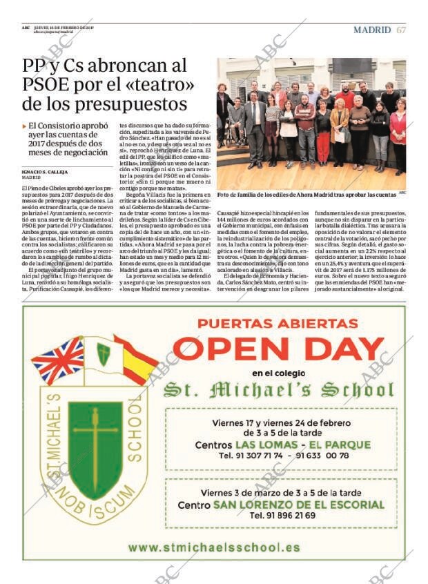 ABC MADRID 16-02-2017 página 67
