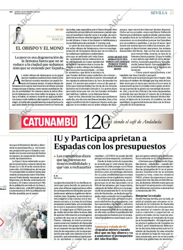 ABC SEVILLA 16-02-2017 página 23