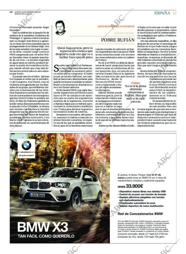 ABC SEVILLA 16-02-2017 página 43