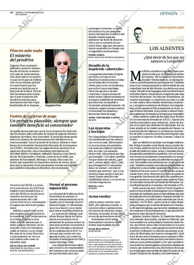 ABC MADRID 17-02-2017 página 15