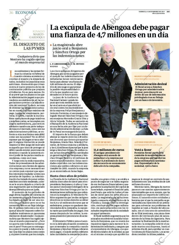 ABC MADRID 17-02-2017 página 36