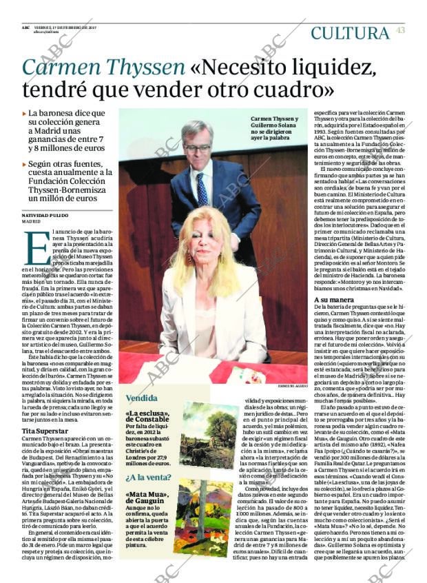 ABC MADRID 17-02-2017 página 43