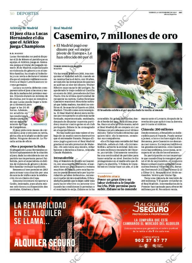ABC MADRID 17-02-2017 página 50