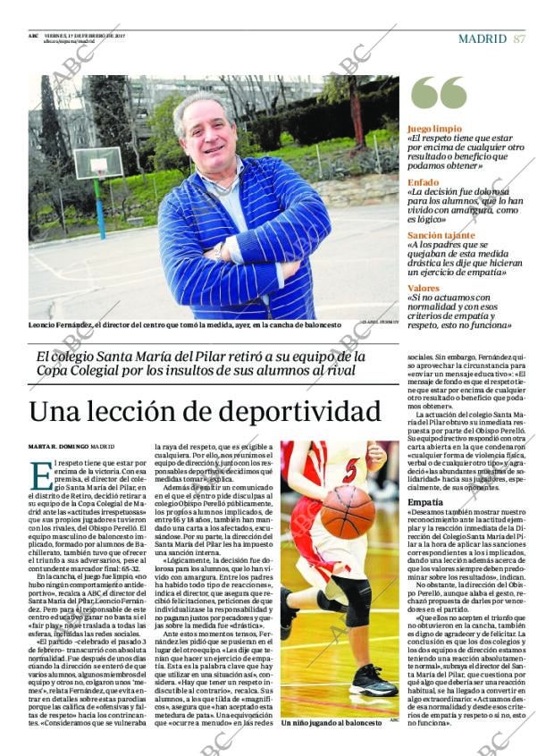 ABC MADRID 17-02-2017 página 87