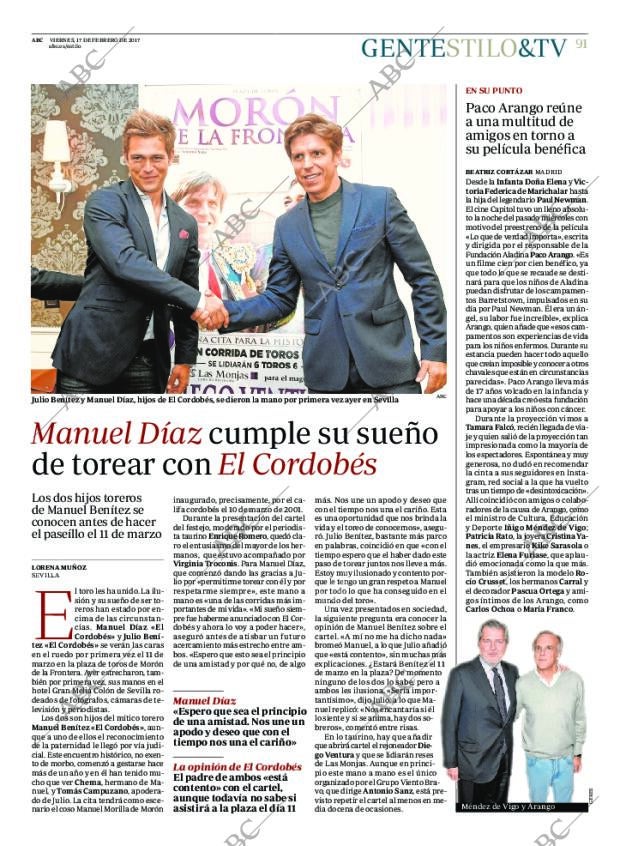 ABC MADRID 17-02-2017 página 91