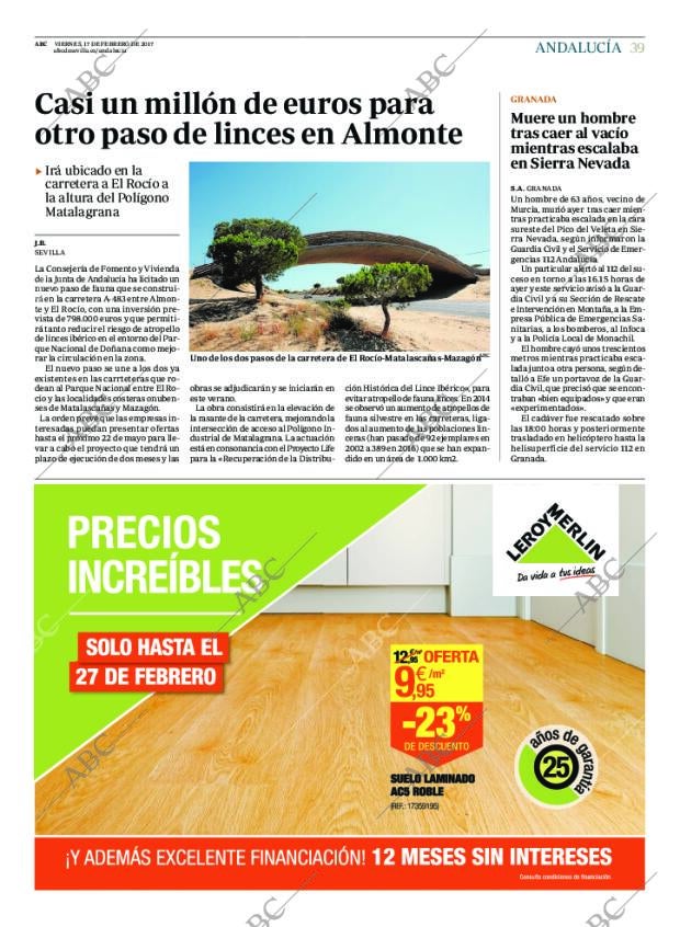 ABC SEVILLA 17-02-2017 página 39